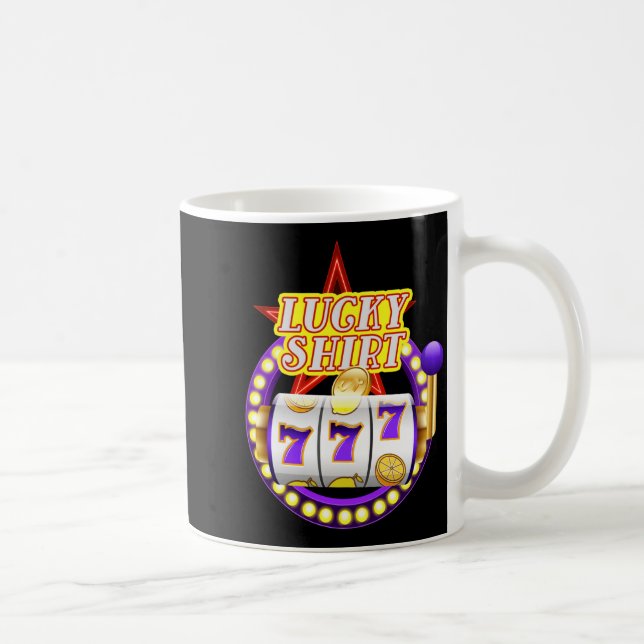Mug Funny Casino Slot Machine Jackt Lucky  (Droite)