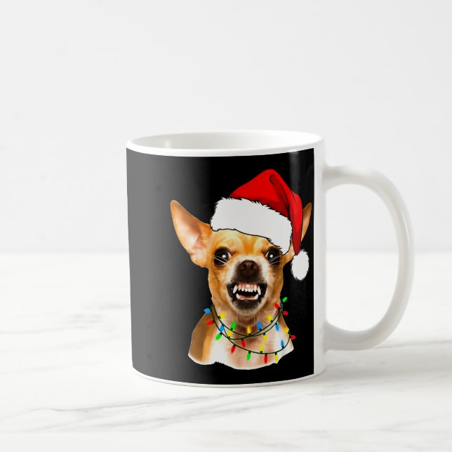 Mug Funny Chihuahua Christmas Shirt For Dog Lovers Wom (Droite)