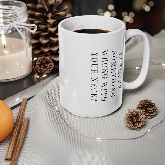 Mug Funny Chiropratitor Ajusteur d'os Chiropratique Ga (Chiropractor Neck Gag 15oz Coffee Mug)