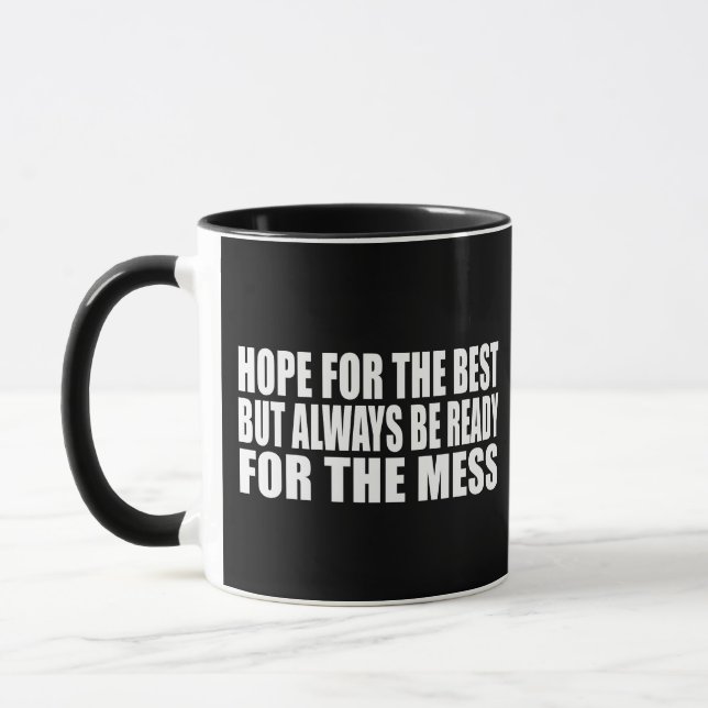 Mug Funny cite de célèbres paroles sarcastiques (Gauche)