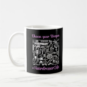 Mug Funny Coiffeur Équipement Coiffeur Liste d'étoil