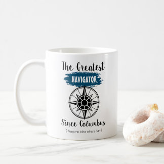 Mug Funny Columbus Perdu Navigateur