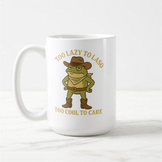 Mug  Funny Cowboy Raccoon T-Shirt – "All Hat No Hustle