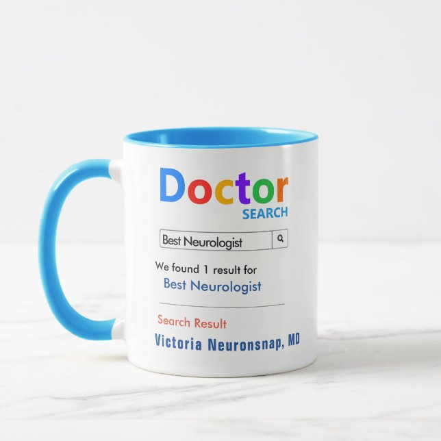 Mug Funny Custom Best Neurologue (Gauche)