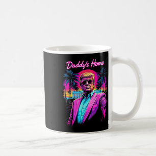 Mug Funny Daddys Accueil Maison Blanche Trump Pink 202