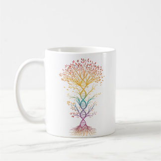 Mug Funny Dna Tee Tree Of Life Genetics Biology Teache