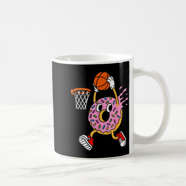 Mug Funny Donut Dunking Basketball Doughnut Food Champ (Droite)