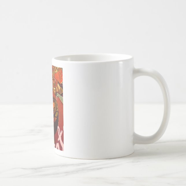 Mug Funny Elegant Giraffe Accessoré Style Africain (Droite)