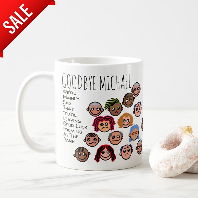 Mug FUNNY Farewell COWORKER BOSS - La plupart d'entre  (Créateur téléchargé)