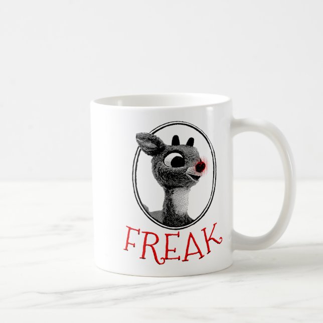 Mug Funny Freak Rudolph The Red Nosed Reindeer Christm (Droite)
