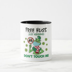 Mug Funny Free Hugs Juste Enterrer Noël