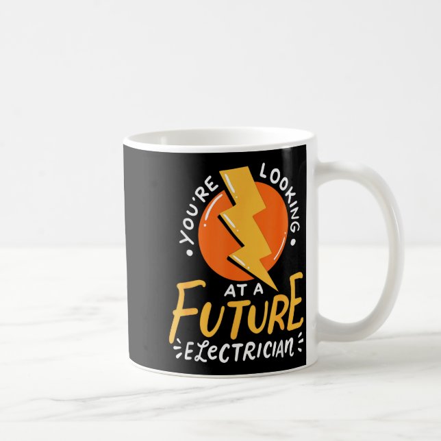 Mug Funny Future Electrician Electrical Engineer  (Droite)