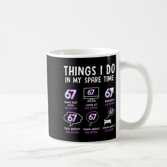 Mug Funny Gen Alpha Lover Trend Fan Modern Youth Humor (Droite)