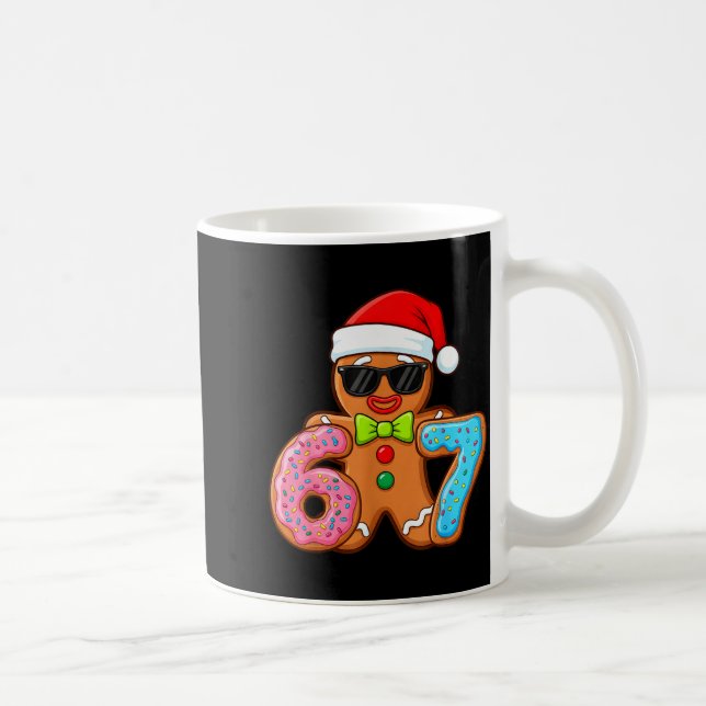 Mug Funny Gingerbread Six Seven 67 Ice Cream Drip Chri (Droite)