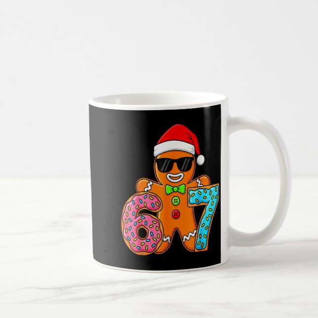 Mug Funny Gingerbread Six Seven 67 Ice Cream Drip Chri (Droite)