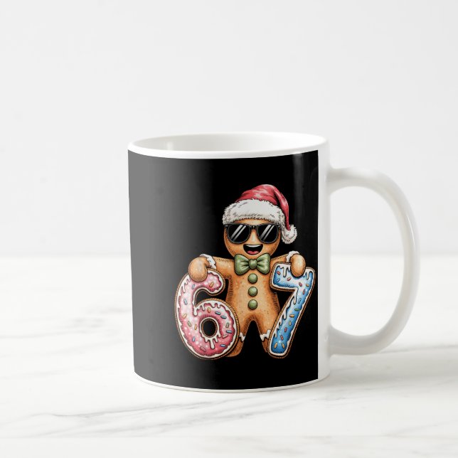 Mug Funny Gingerbread Six Seven 67 Ice Cream Drip Chri (Droite)