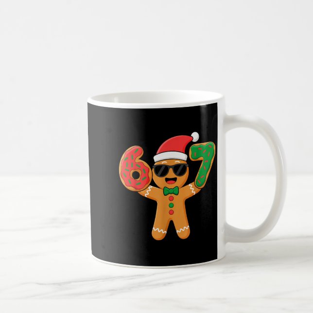 Mug Funny Gingerbread Six Seven 67 Ice Cream Drip Chri (Droite)