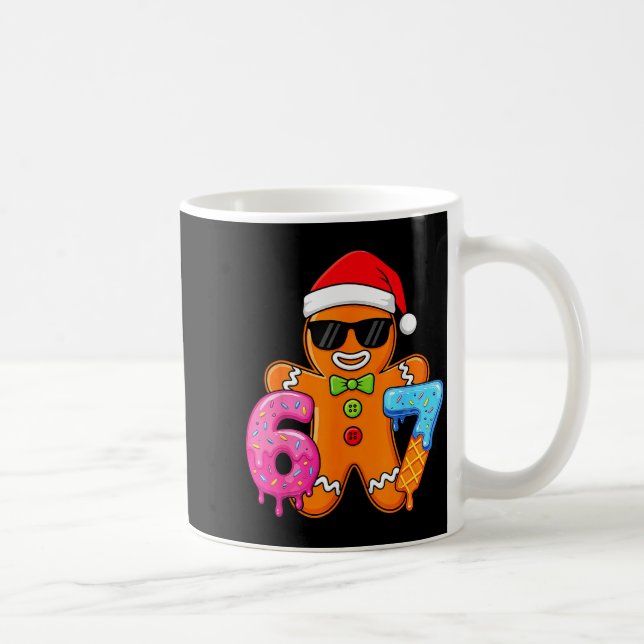 Mug Funny Gingerbread Six Seven 67 Ice Cream Drip Chri (Droite)