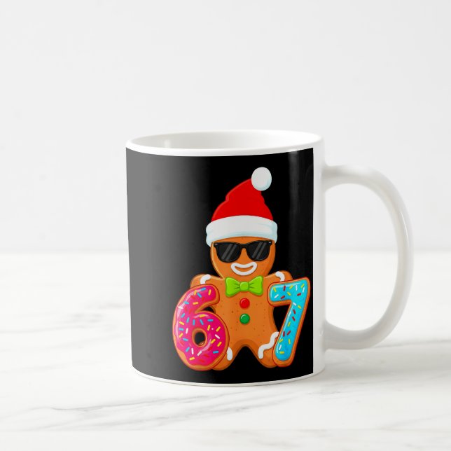 Mug Funny Gingerbread Six Seven 67 Ice Cream Drip Chri (Droite)