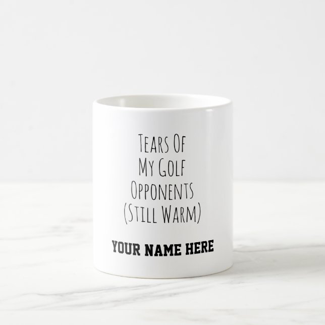 Mug Funny Golf Gifts Golfer Custom Personalized Humor (Centre)