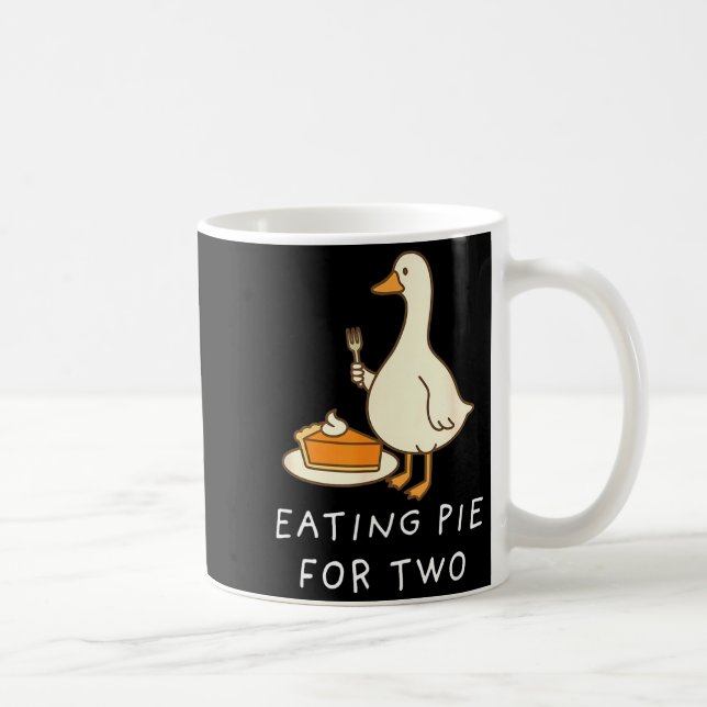 Mug Funny Goose Thanksgiving Couples Pregnancy Announc (Droite)