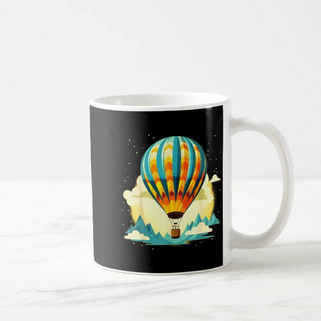 Mug Funny Hot Air Balloon For New Adventures Lovers  (Droite)