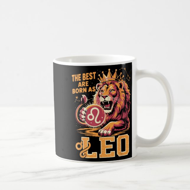 Mug Funny Leo Birthday Quote Astrology Horoscope Gift  (Droite)