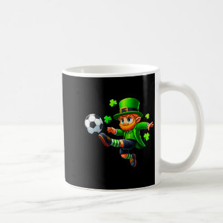 Mug Funny Leprechaun Irish Soccer St Patricks Men Boy 