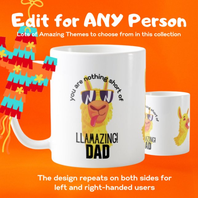 Mug FUNNY LLAMA Vous n'êtes rien de moins que Extraord (Créateur téléchargé)