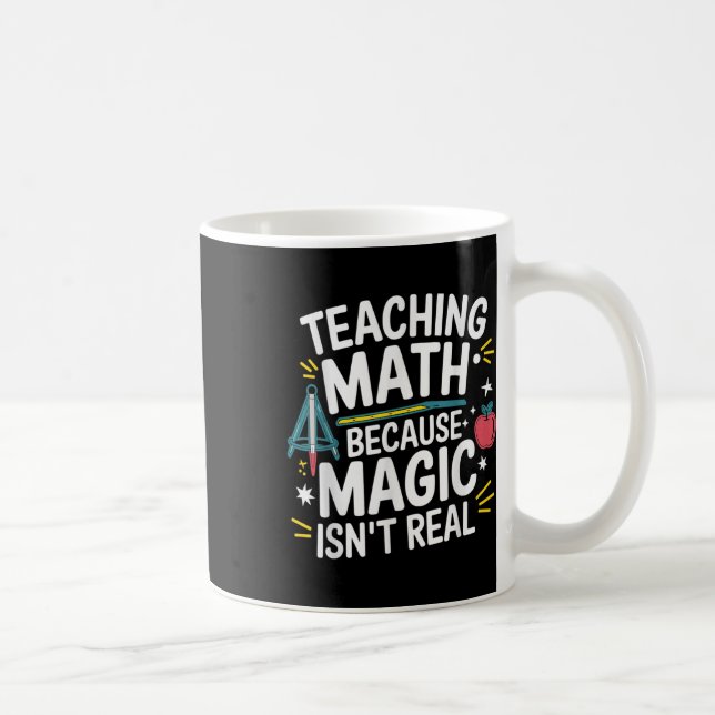 Mug Funny Math Teacher Algebra Lover Back To School  (Droite)