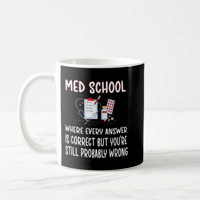Mug Funny Med School Futur Docteur Médicale School Stu (Gauche)
