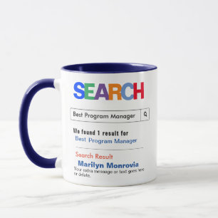 Mug Funny Meilleur Gestionnaire de programme