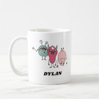 Funny Monster Amis mignon Coloré Personnalisé