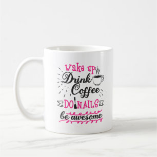 Mug Funny Nail Tech Manicuriste Technicien d'amoureux