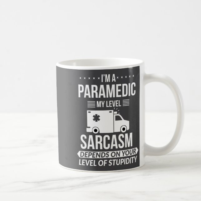 Mug Funny Paramedic Emt Gift  (Droite)