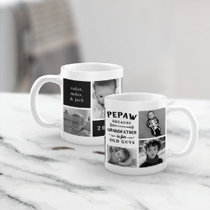 Mug Funny Pepaw Grand-père Photo Collage