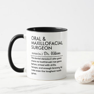 Mug Funny Personalized Dentist Definition