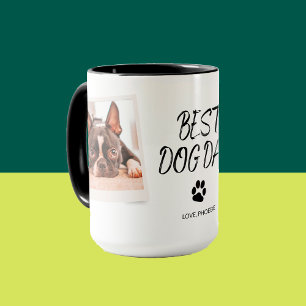 Mug Funny Personnalisé Chien Papa Animal de compagnie 