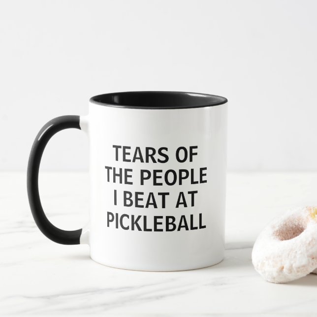 Mug Funny Pickleball (Avec donut)