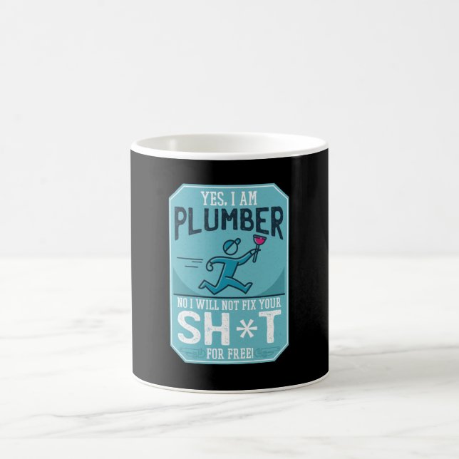 Mug Funny Plumber (Centre)