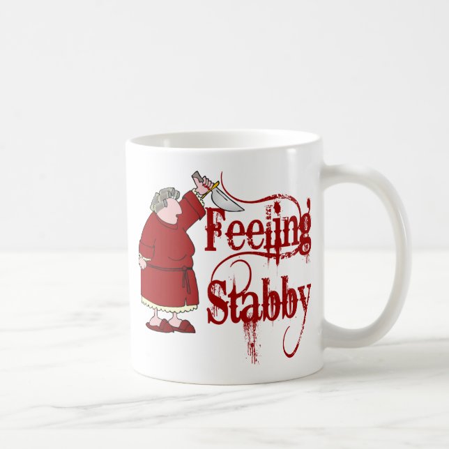 Mug Funny PMS Stabby (Droite)