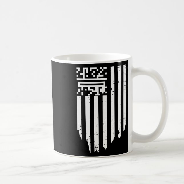 Mug Funny Qr President Trump Dance Code (Droite)