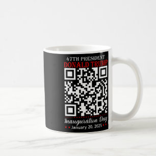 Mug Funny Qr Président Trump Dance Code Inauguration D