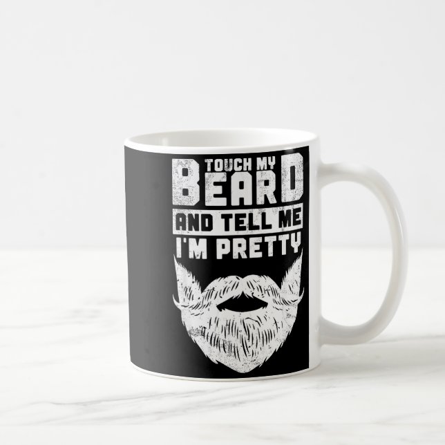 Mug Funny Quote Gift For Bearded Men And Beard Lovers  (Droite)