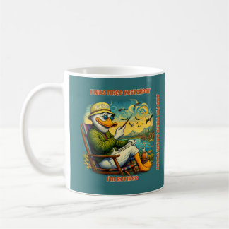 Mug Funny Retired Duck