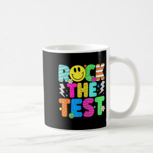 Mug Funny Rock The Test Test Day Professeur étudiant M