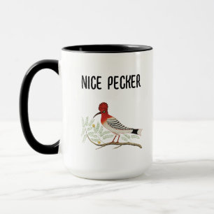 Mug Funny Rude Pic, Birdwatch Nice Pecker