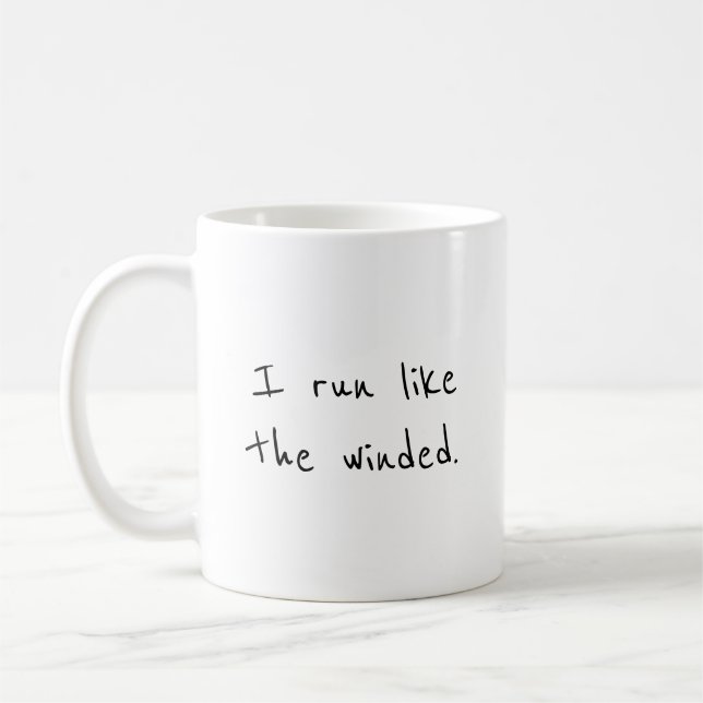 Mug Funny Runner's (Gauche)