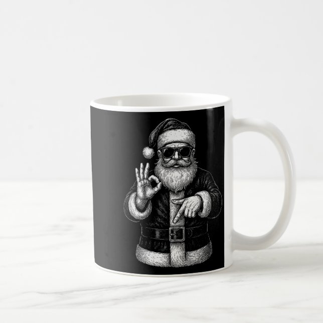 Mug Funny Santa 6 7 Meme Design _ Christmas Math Humor (Droite)