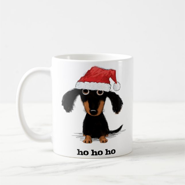 Mug Funny Santa Clause Dachshund Christmas Holiday Chi (Gauche)
